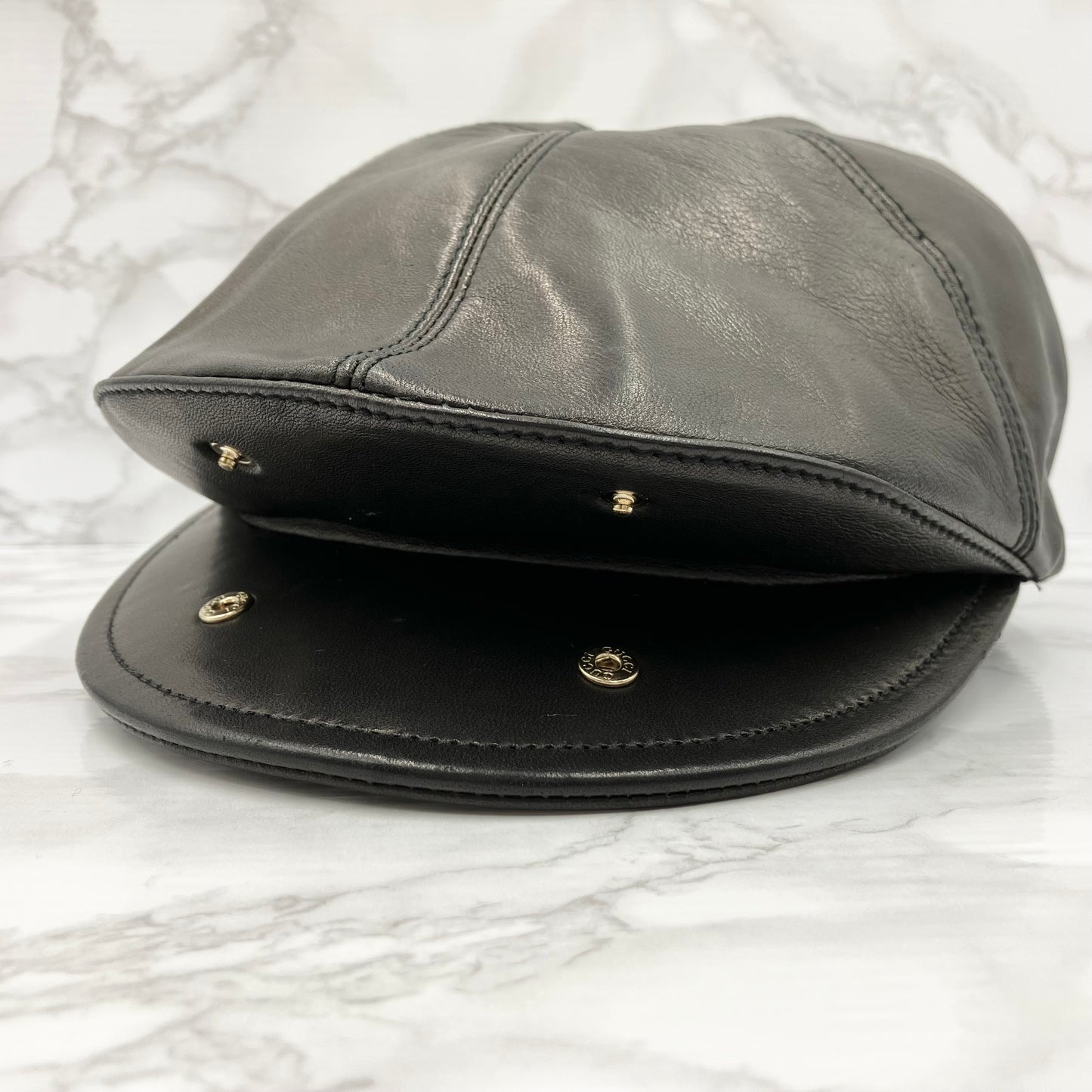 Gucci Leather Hat