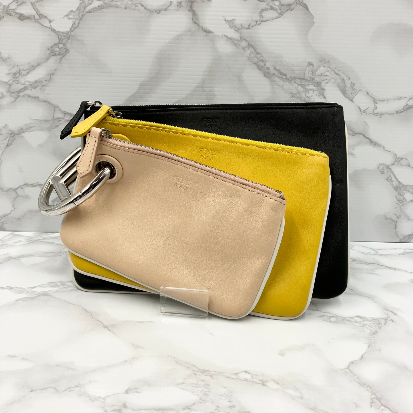 FENDI triplet pouch