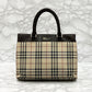 BURBERRY Nova Check Tote Bag