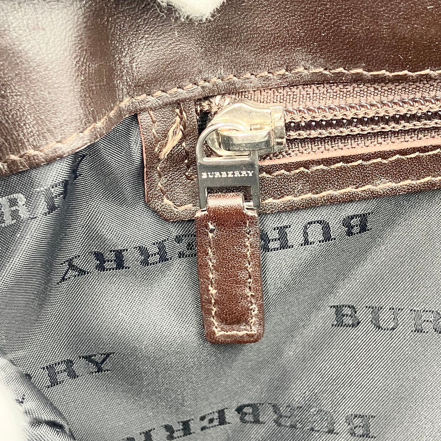 BURBERRY Nova Check Tote Bag