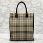 BURBERRY Nova Check Tote Bag