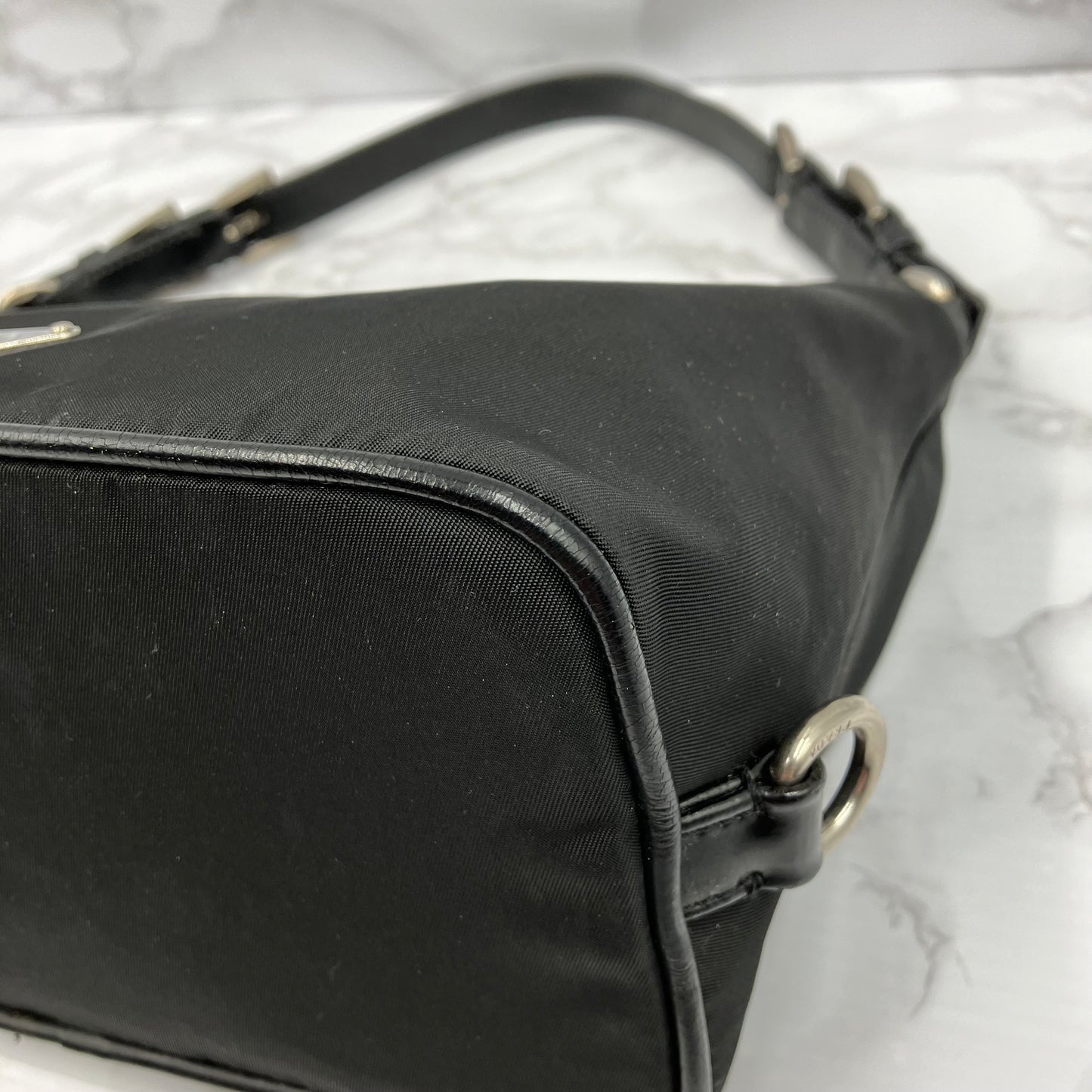 PRADA Shoulder Pouch Tesut nylon