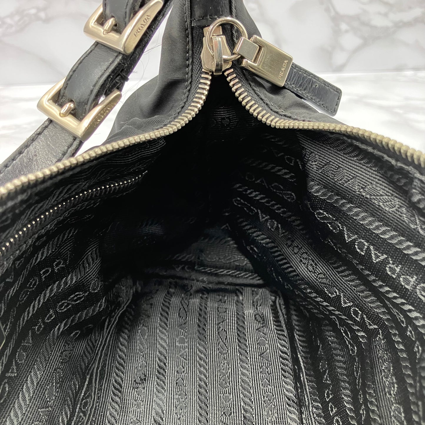 PRADA Shoulder Pouch Tesut nylon