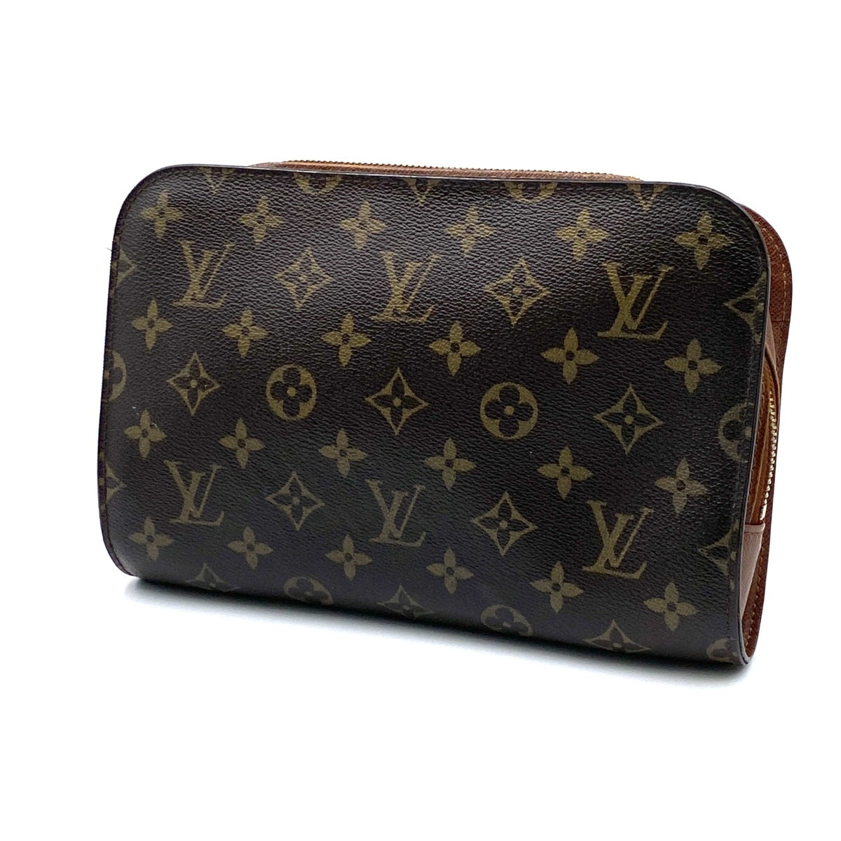 LOUIS VUITTON Orsay second bag monogram leather gold hardware