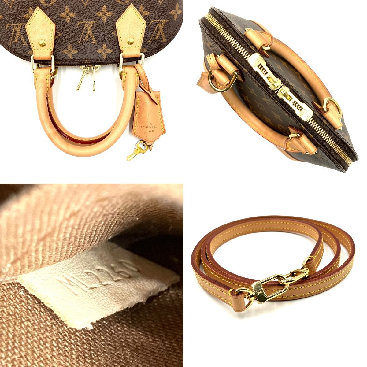 LOUIS VUITTON monogram Alma BB shoulder bag