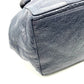 BALENCIAGA Navy Cabas Tote Bag Handbag