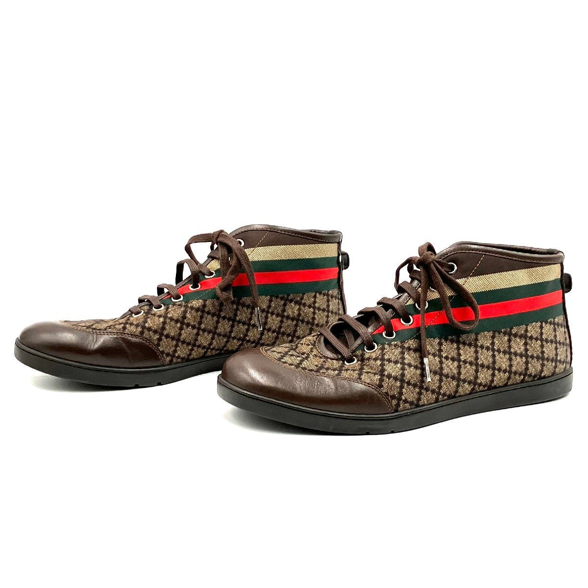 GUCCI sherry line sneakers shoes 7 1/2 size