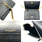 YVES SAINT LAURENT YSL KATE WOC Tassel chain wallet in black with gold hardware