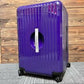 RIMOWA Porsche Collaboration Suitcase Trunk Purple Travel 74L 3-5 Nights Men's Women's Bag 5-10-379