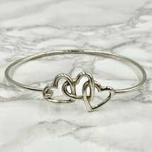 TIFFANY&Co. Open Heart Bangle Silver925