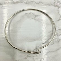 TIFFANY&Co. Open Heart Bangle Silver925