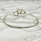 TIFFANY&Co. Open Heart Bangle Silver925